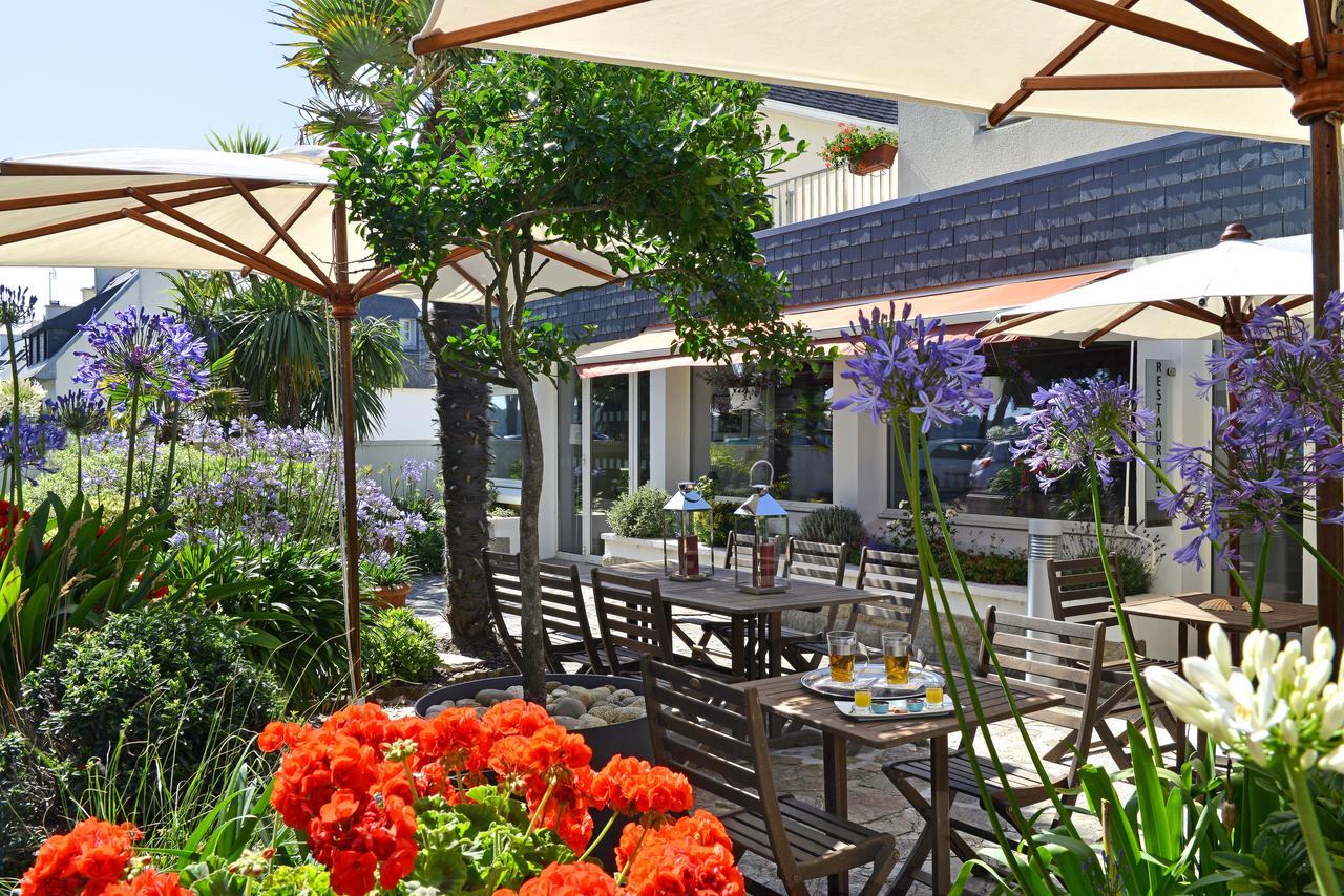Logis Hotel De La Pointe Du Cap Coz Fouesnant Exterior photo